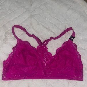 New Victorias Secret Magenta lace bralette
